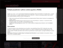 Tablet Screenshot of em-audio.pl
